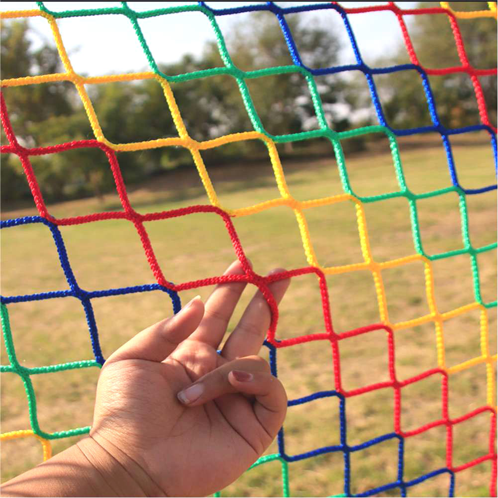 Kids Outdoor Net - Child Safety Net Knotless Nylon Goal