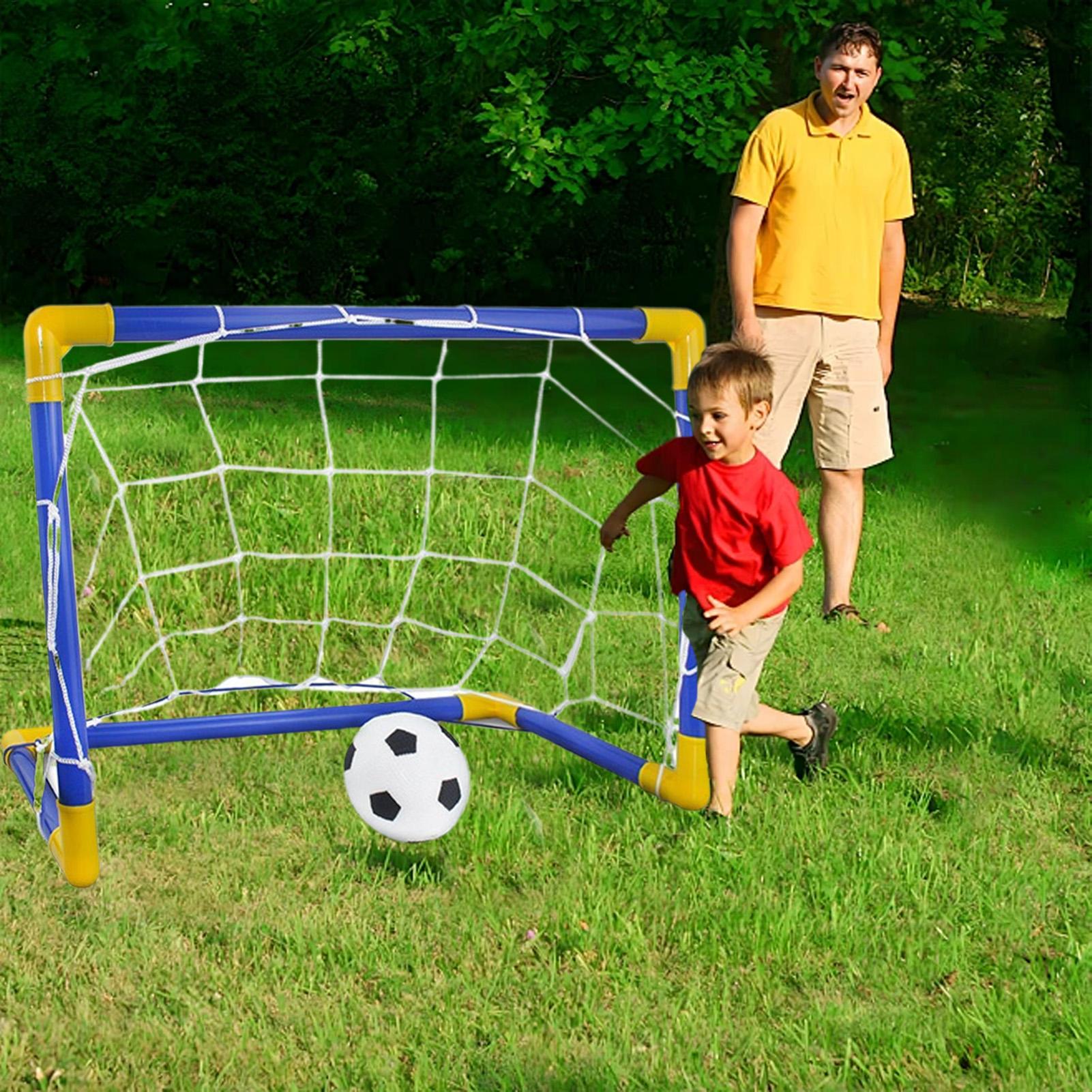 Kids Outdoor Net - Kids Soccer Net Portable Weather-Resistant Funny