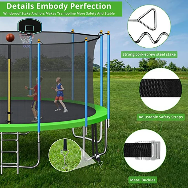 #For 14FT Round Springless Tra - Kids Outdoor Net 评论和价格