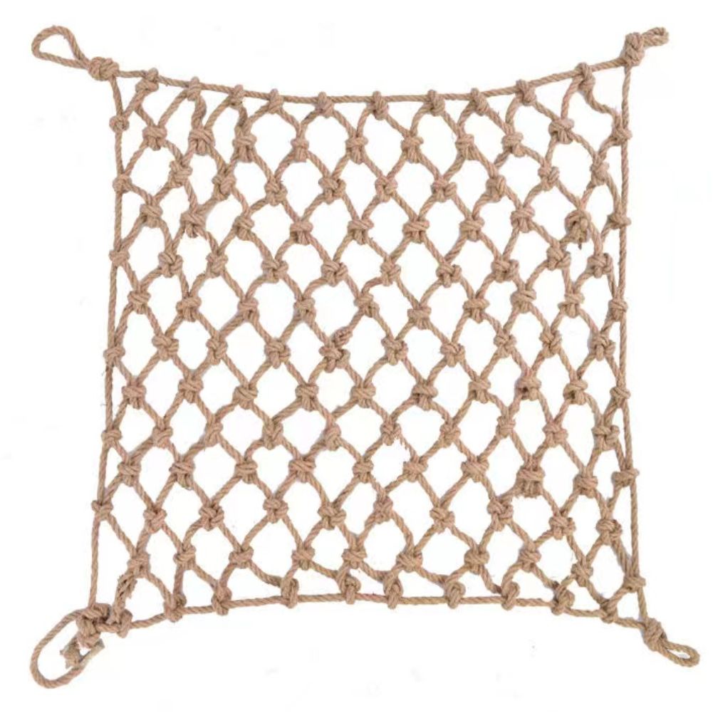 Garden Hemp Rope Net Child Saf - Kids Outdoor Net 评论和价格