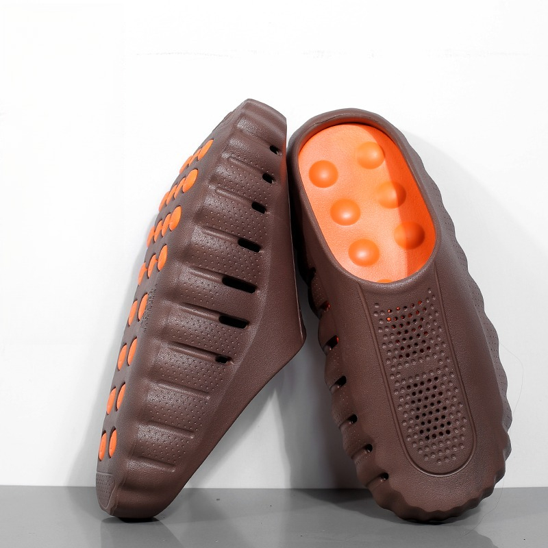 Summer Men's Massage Slippers  - Kids Outdoor Shoes 评论和价格