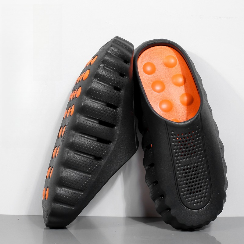 Summer Men's Massage Slippers  - Kids Outdoor Shoes 评论和价格