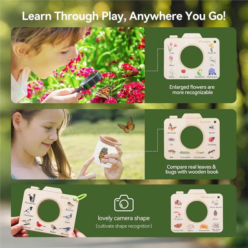 X18A-Bug Catcher Kit For Kids  - Bug Catching Kit 评论和价格