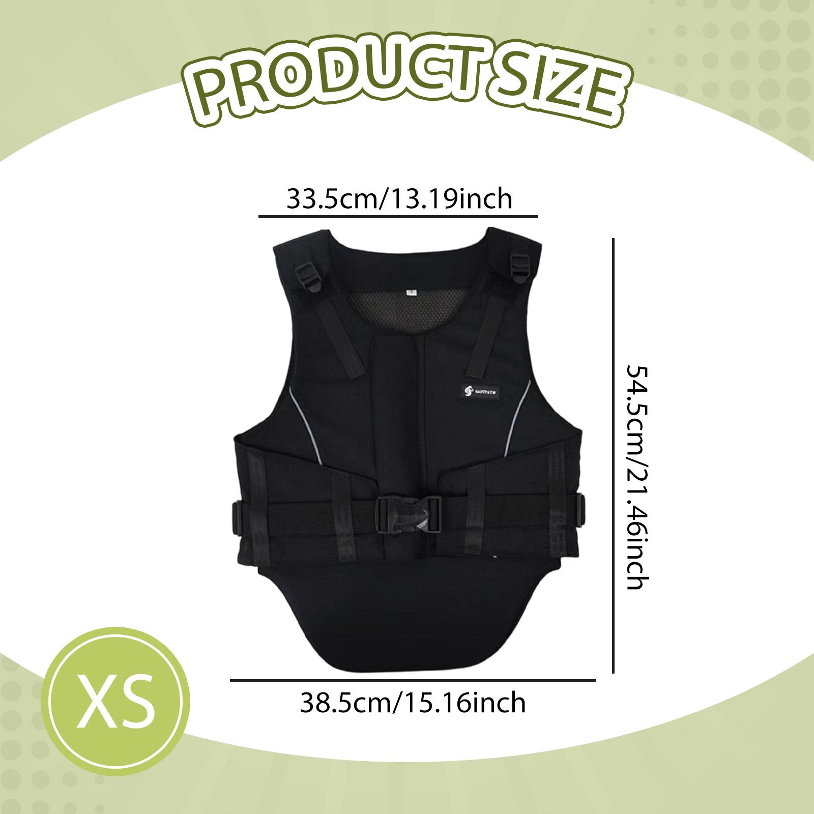 Mesh Cloth Equestrian Vest Pad - Kids Outdoor Net 评论和价格