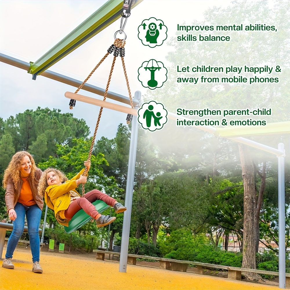 1 Outdoor Monkey Bar Round Swi - Kids Outdoor Monkey Bars 评论和价格