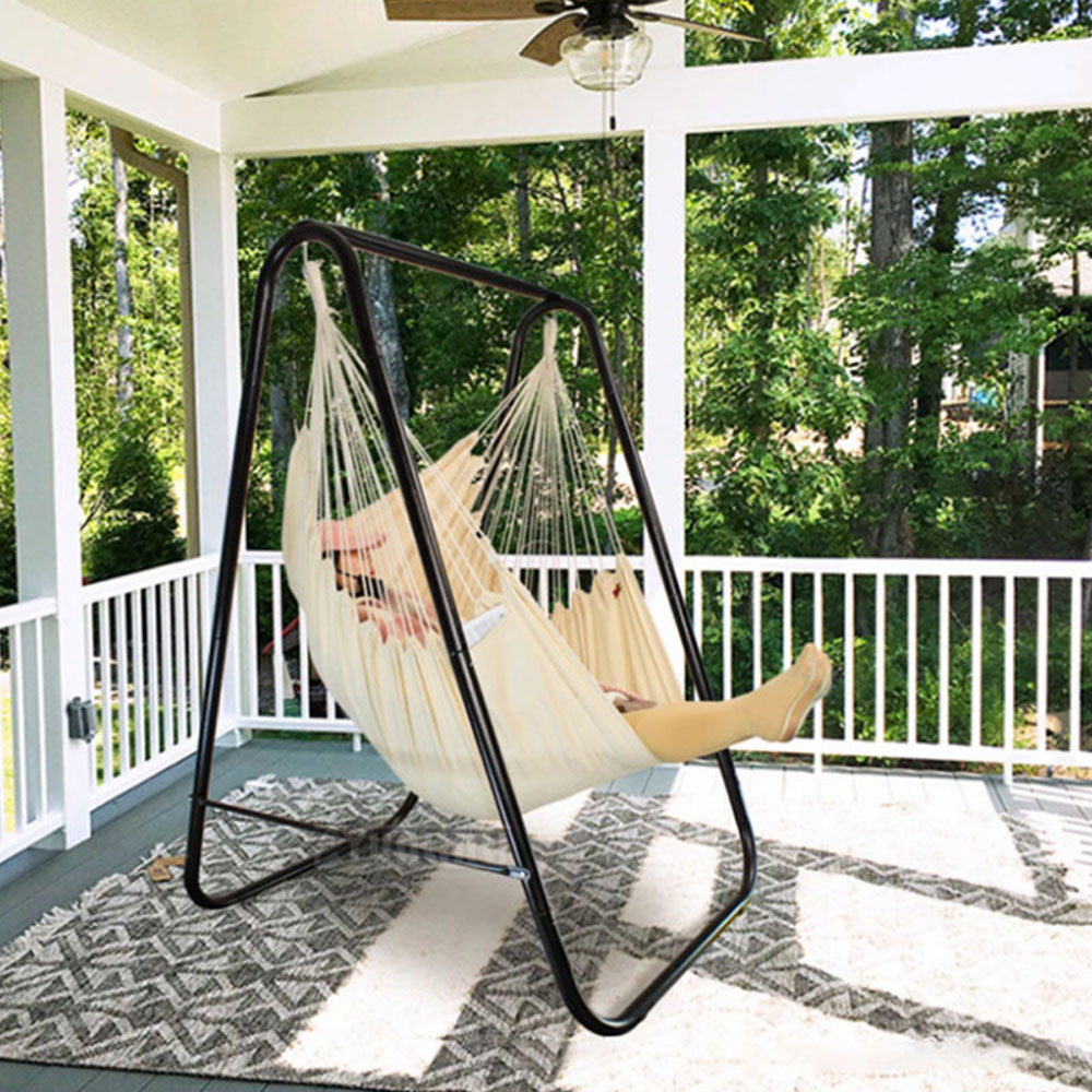 Swing Stand Hammock Hanging Ch - Kids Outdoor Hanging Chair 评论和价格