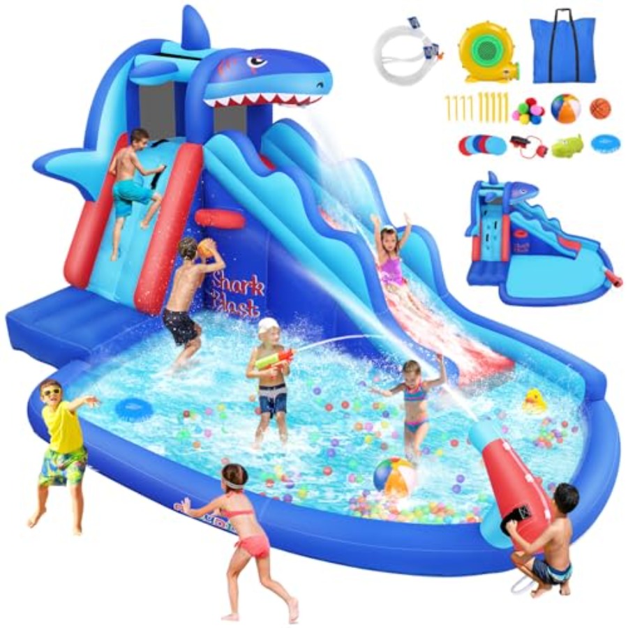 Outdoor/Indoor inflatable wate - Kids Outdoor House With Slide 评论和价格