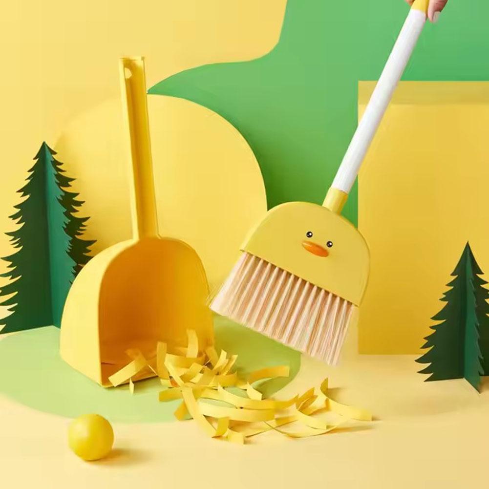 Mini Children Broom and Dustpa - Kids Outdoor Broom 评论和价格
