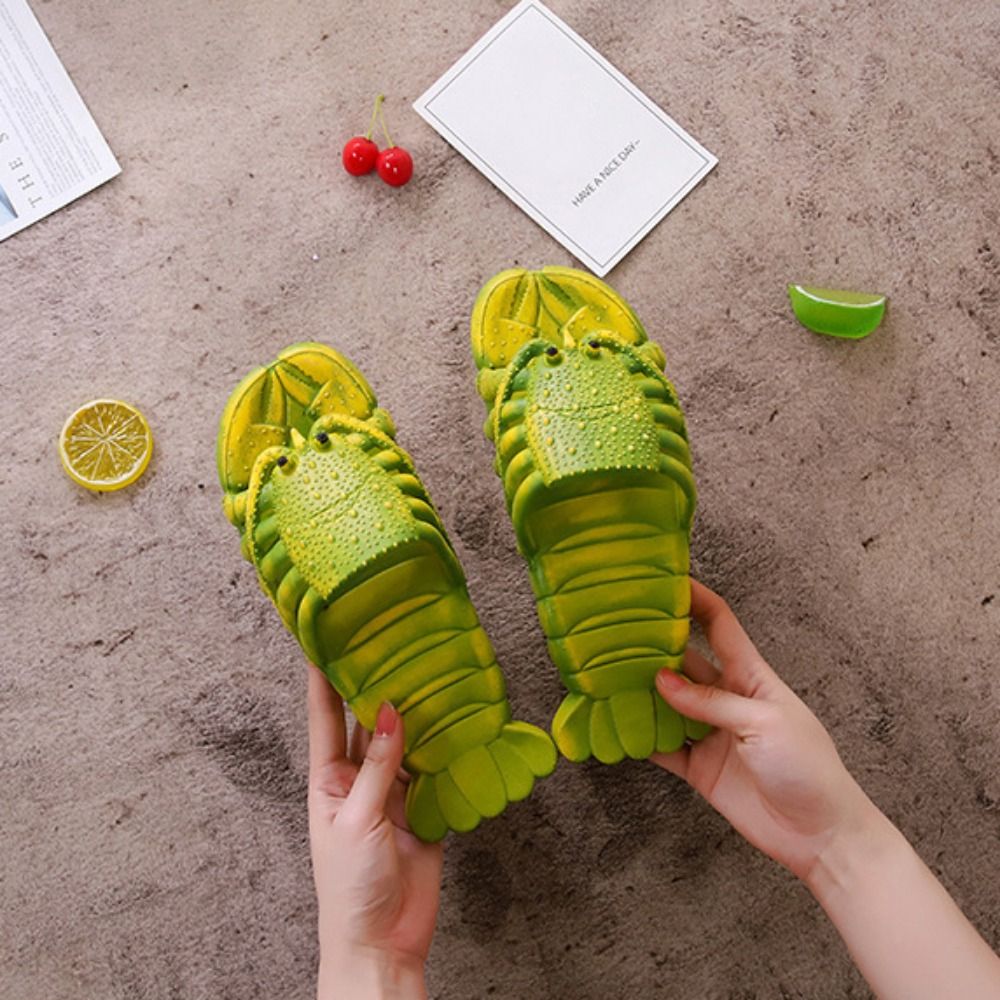 Unique Cartoon Lobster Slipper - Kids Outdoor Shoes 评论和价格