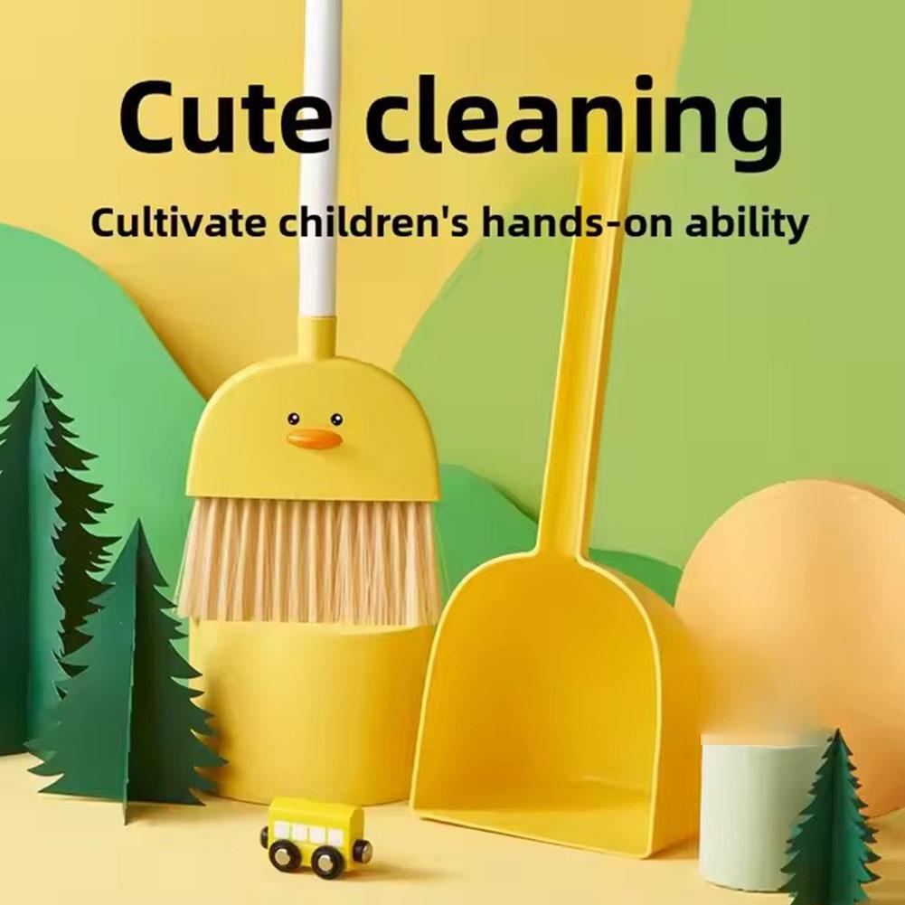 Mini Children Broom and Dustpa - Kids Outdoor Broom 评论和价格