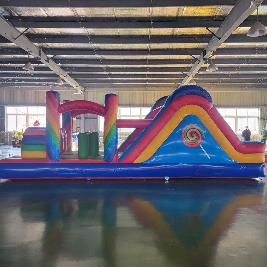 Giant Commercial Inflatable Ob - Kids Outdoor House With Slide 评论和价格