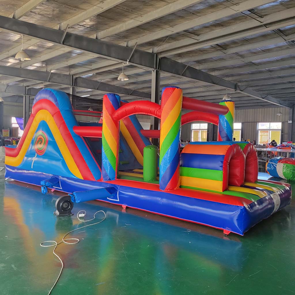 Giant Commercial Inflatable Ob - Kids Outdoor House With Slide 评论和价格
