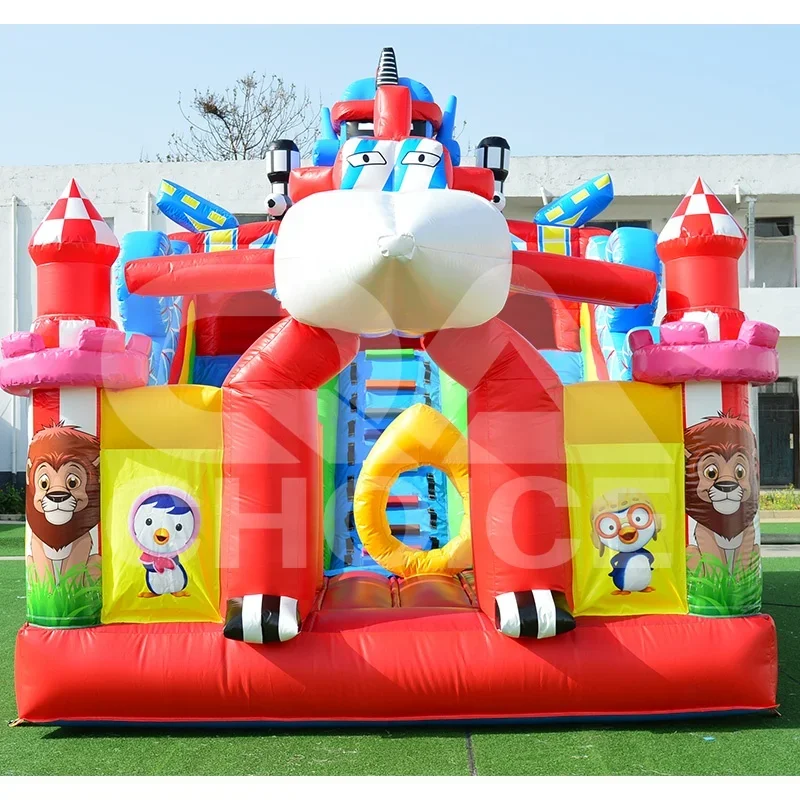Outdoor Inflatable Bouncy Cast - Kids Outdoor Jumping Castle 评论和价格