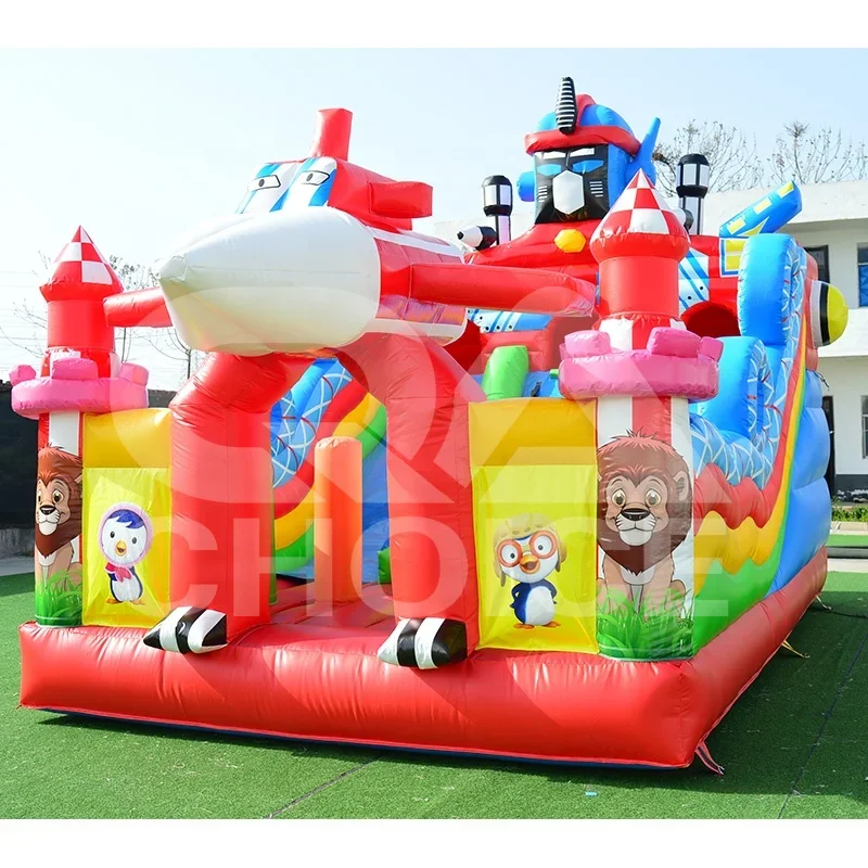 Outdoor Inflatable Bouncy Cast - Kids Outdoor Jumping Castle 评论和价格
