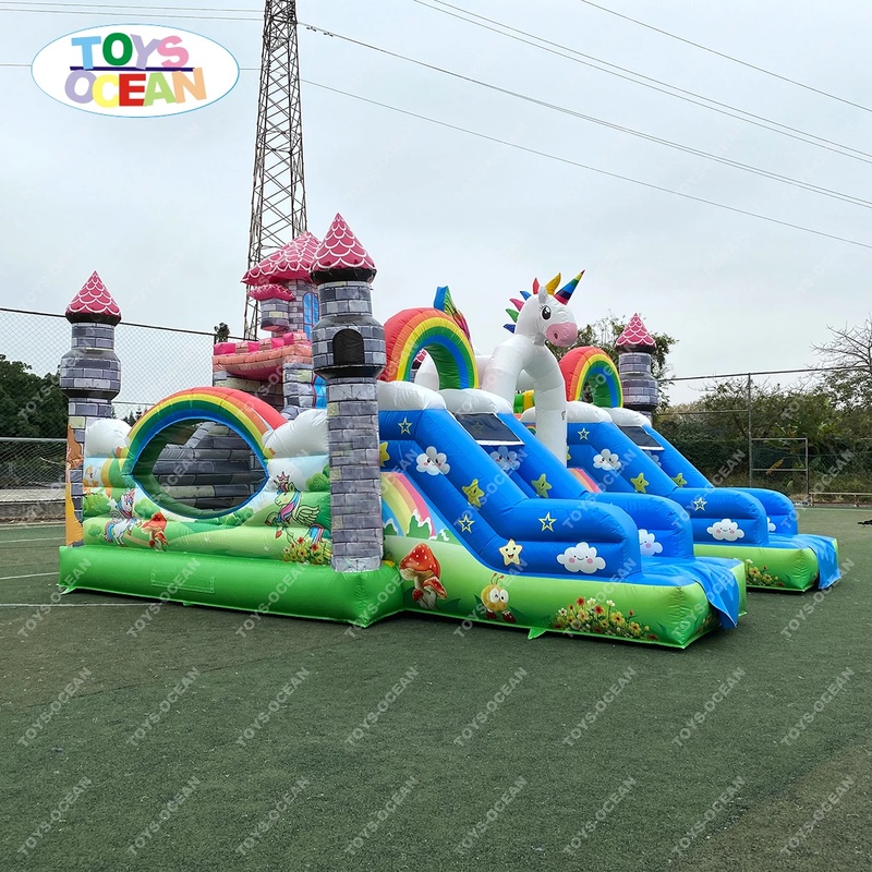 Customized Large Outdoor Playg - Kids Outdoor Jumping Castle 评论和价格