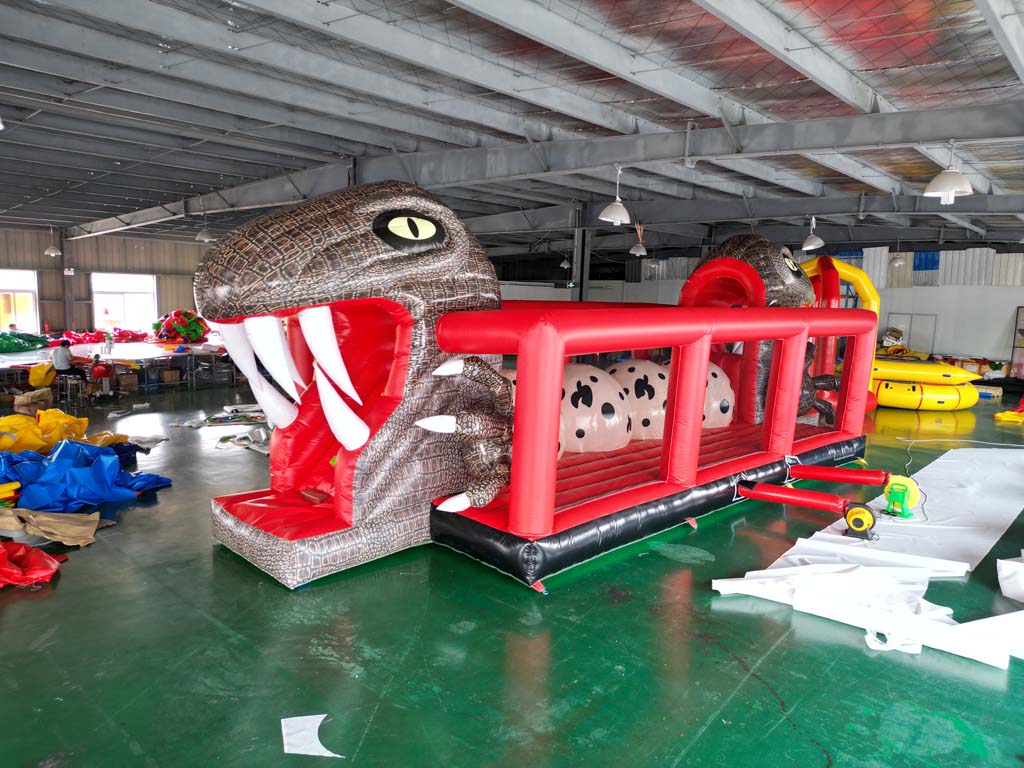 Inflatable Obstacle Course Com - Kids Outdoor Jumping Castle 评论和价格