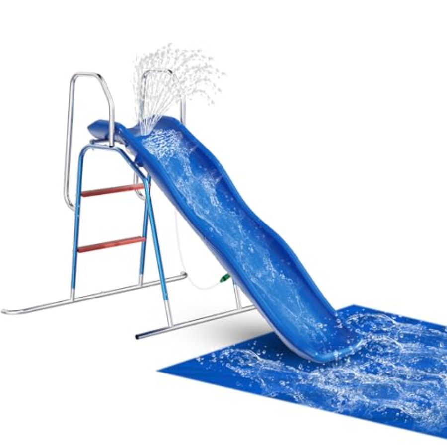 Backyard water slide for kids: - Kids Outdoor Zone 评论和价格